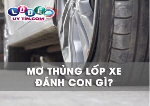 Mơ thấy thủng lốp xe đánh con gì để trúng lớn?