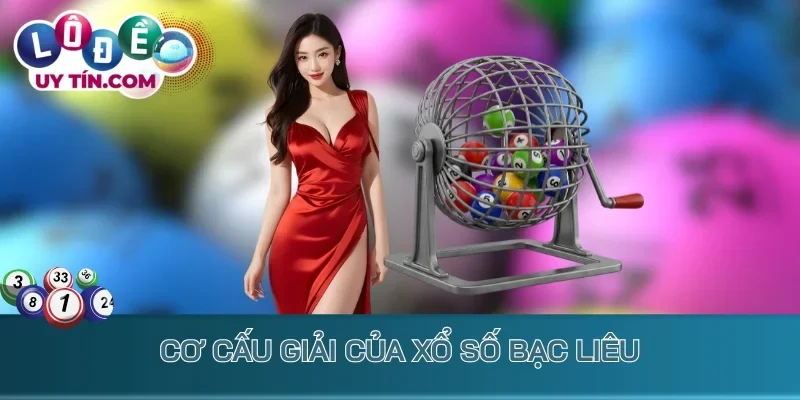 Kết Quả Xổ Số Bạc Liêu 2 Cơ cấu giải của Xổ số Bạc Liêu