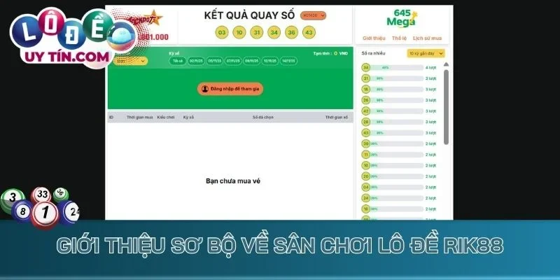 Lô Đề Rik88 - Sân Chơi Đề Online Cực Hot Cho Dân Chơi Thử Sức 1 Giới thiệu sơ bộ về sân chơi lô đề Rik88