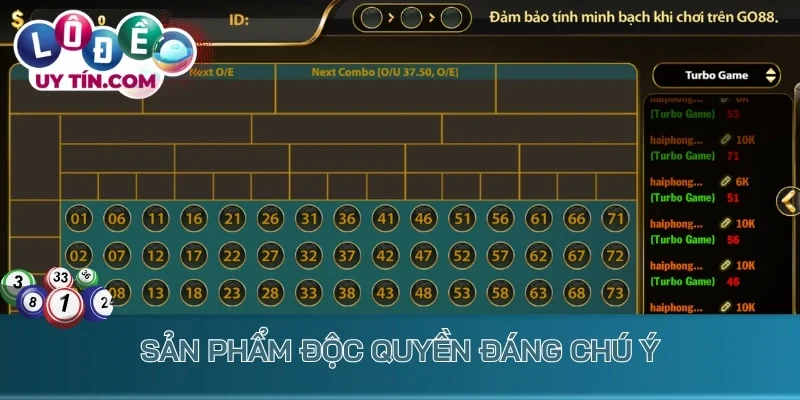 Lô Đề Go88 - Chinh Phục Các Con Số Bí Ẩn Chốt Lời 1 Ăn 99 3 Sản phẩm độc quyền đáng chú ý