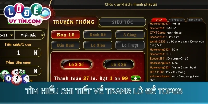 Lô Đề Top88 - Nhà Cái Chốt Số Lô Đề Hot Nhất Khu Vực Châu Á 1 Tìm hiểu chi tiết về trang lô đề Top88