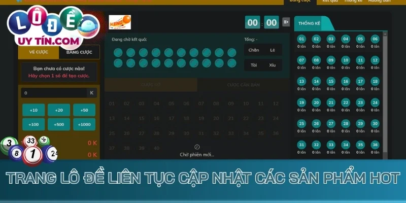 Trang lô đề liên tục cập nhật các sản phẩm hot